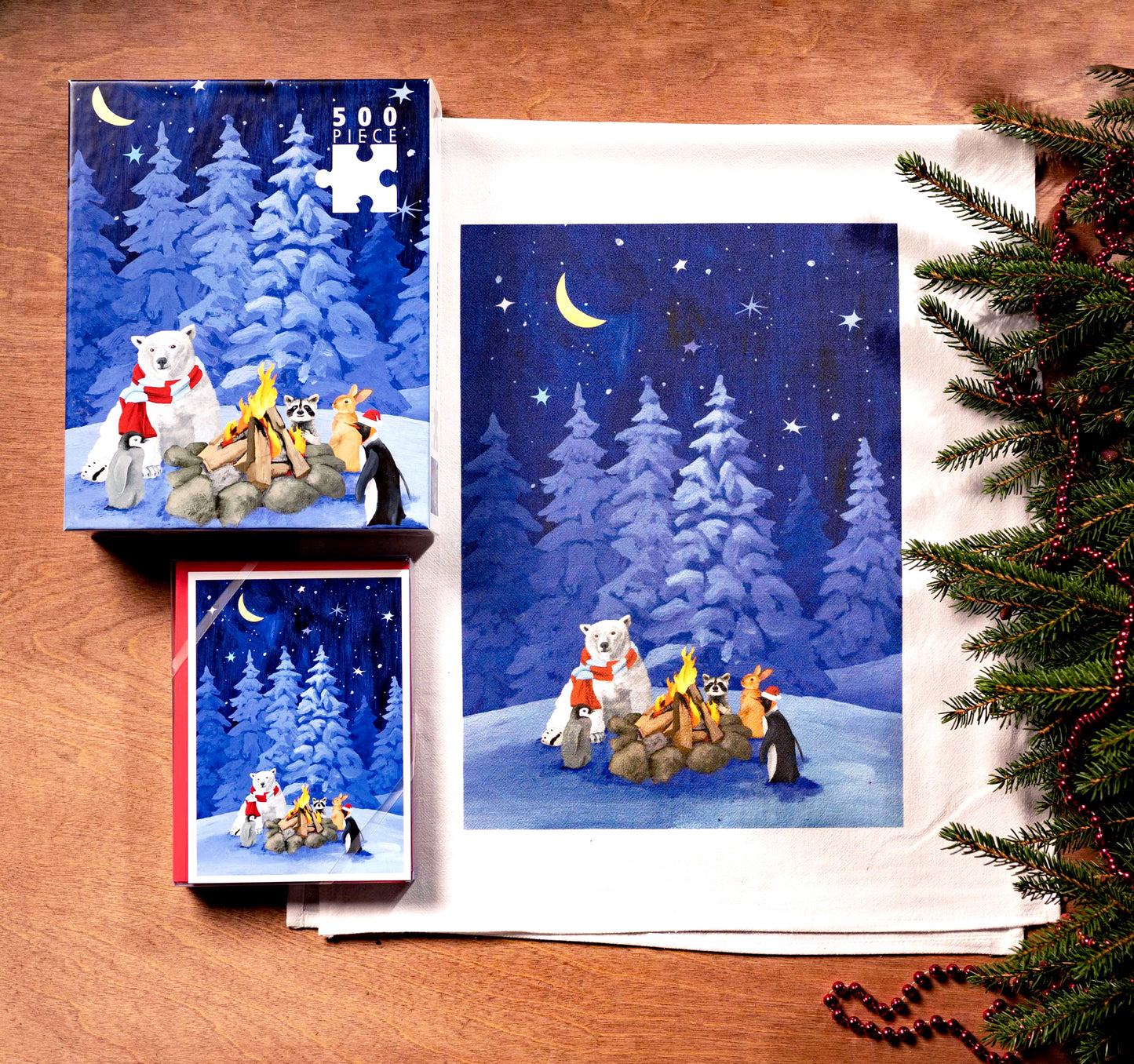 Campfire Critters Puzzle - 500 Piece