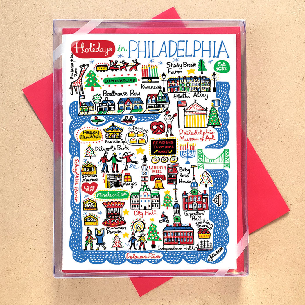 Holidays in Philadelphia Holiday Cards