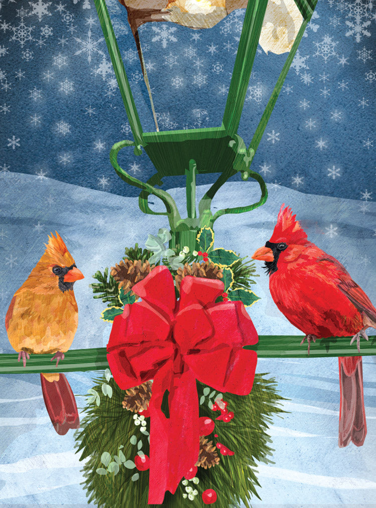 Cardinals Night Holiday Cards