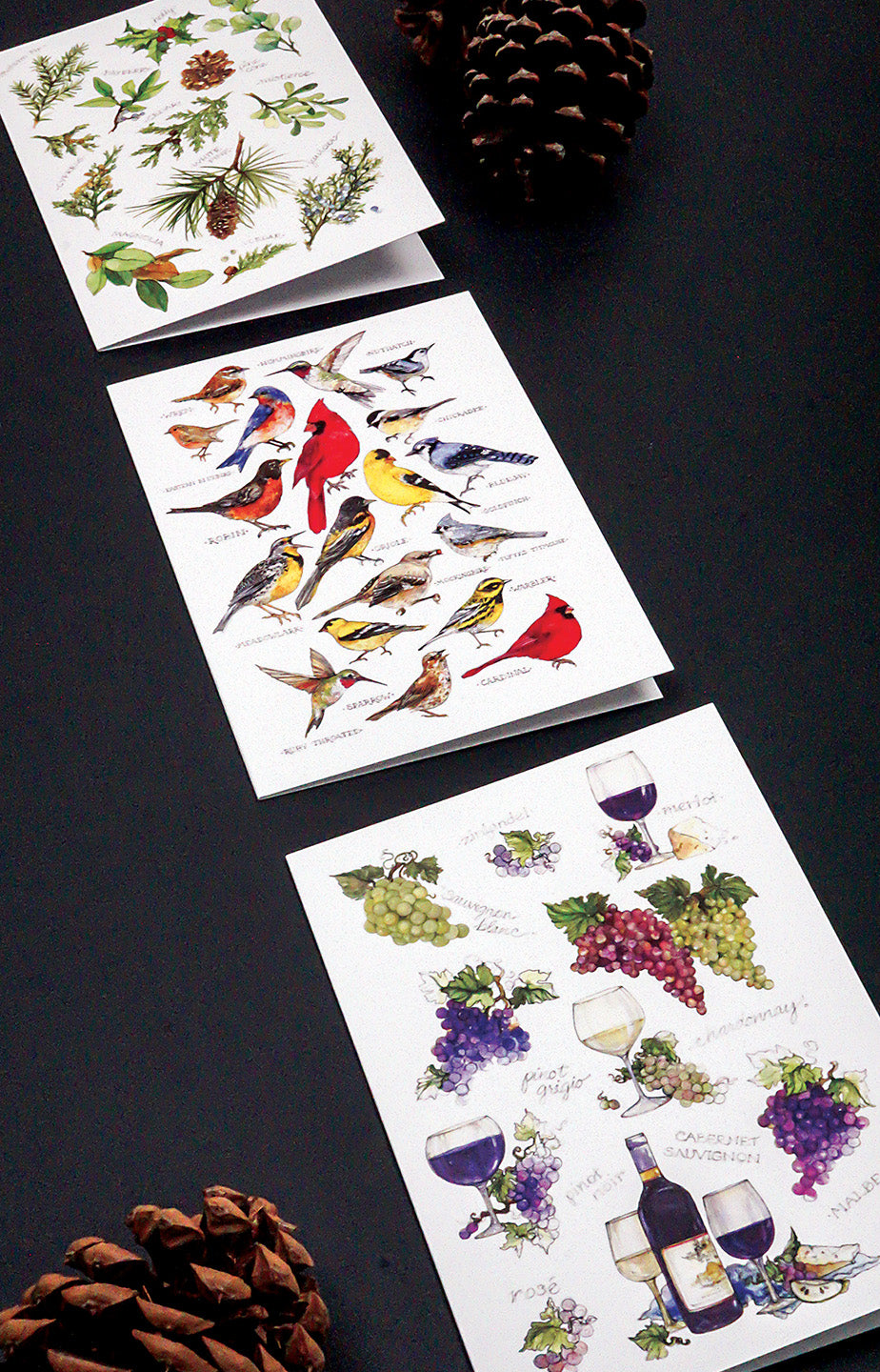 Wine Country Holiday Cards