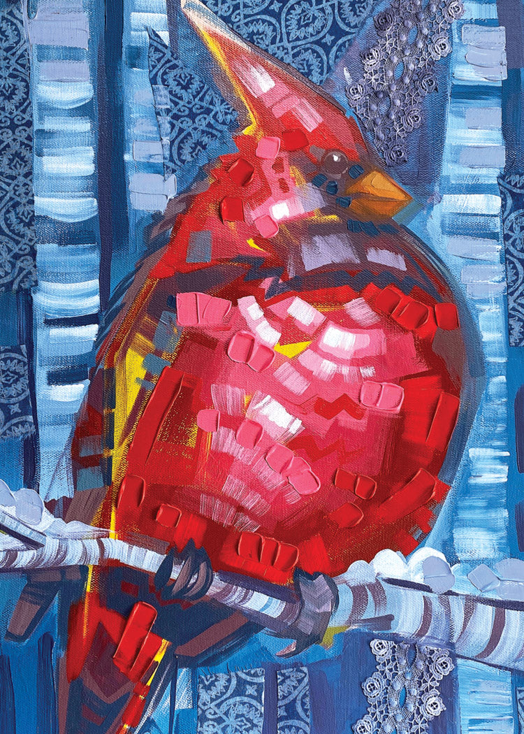 Big Cardinal Holiday Cards