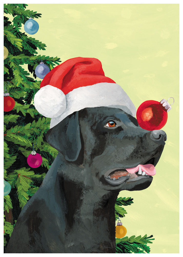 Doggy Decorating Holiday Cards