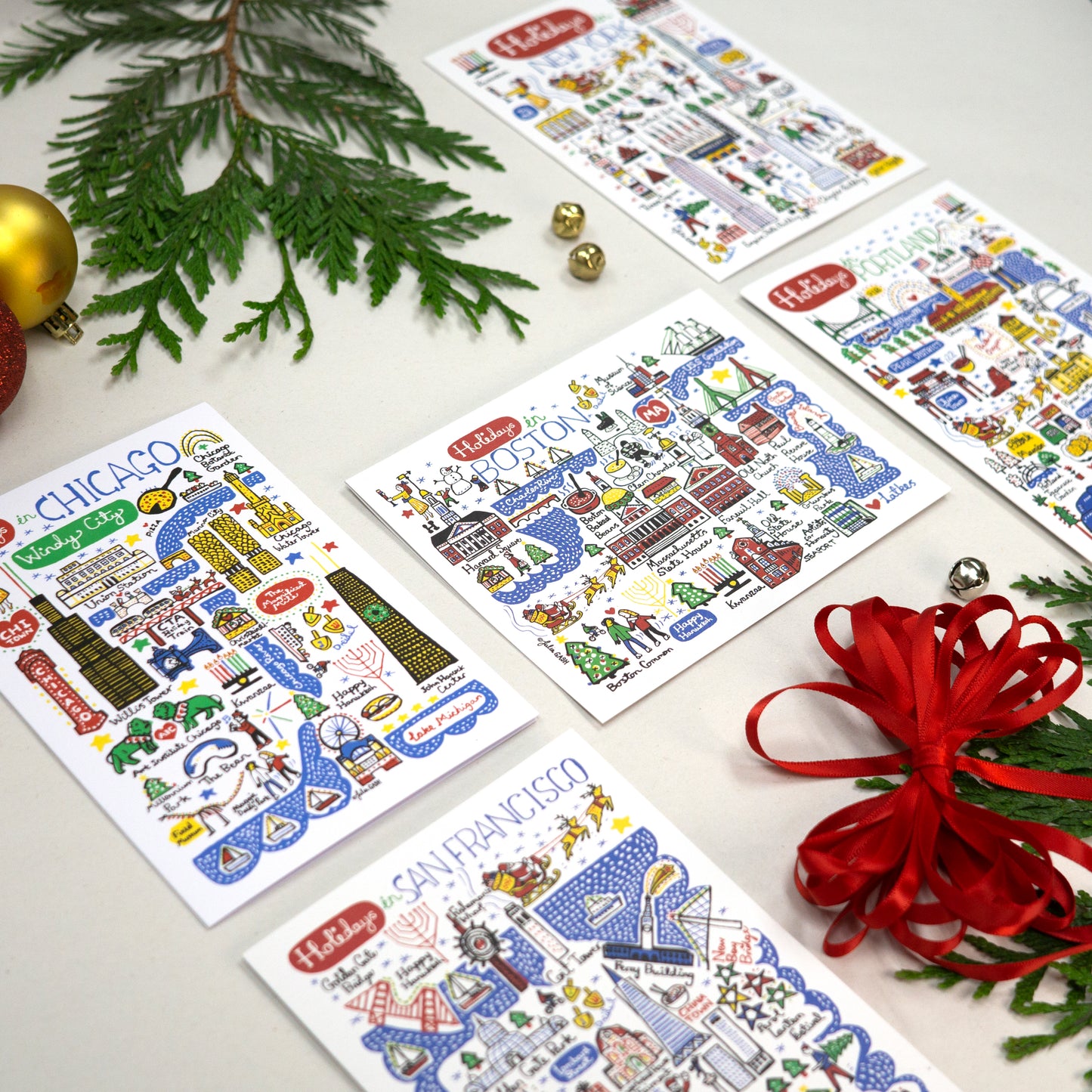 Holidays in San Francisco Holiday Cards