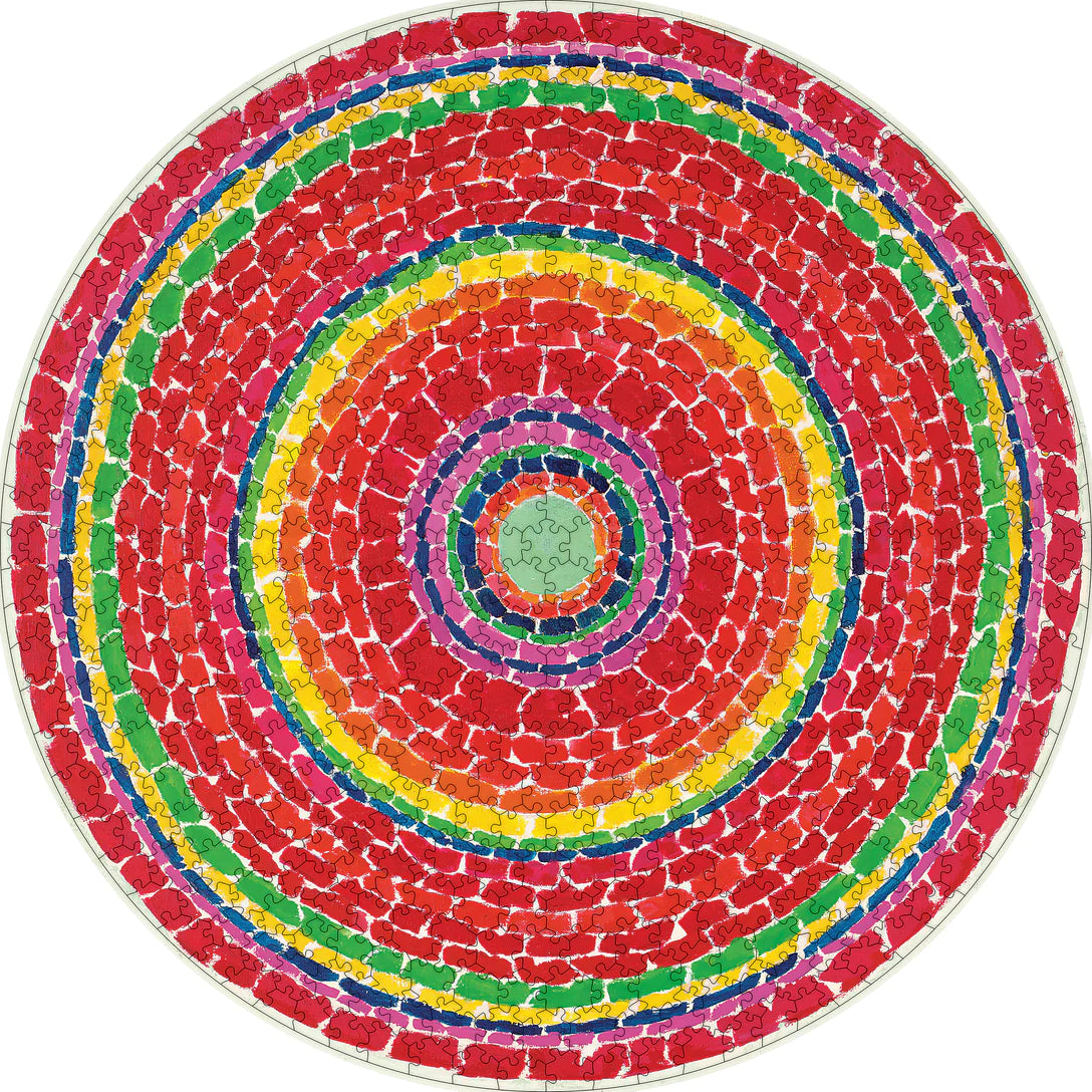 Alma Thomas: Springtime Circular Puzzle - 500pc