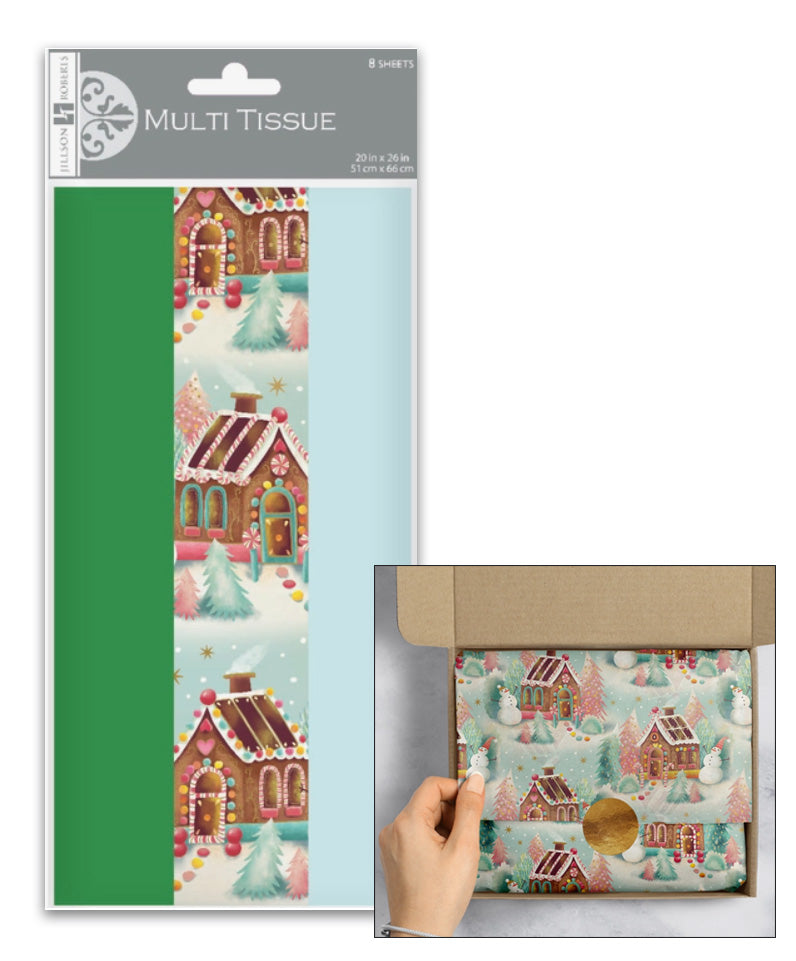 Gingerbread Dreams Holiday Tissue Pack Trio