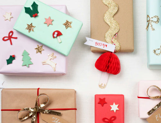 Felt Christmas Icon Stickers