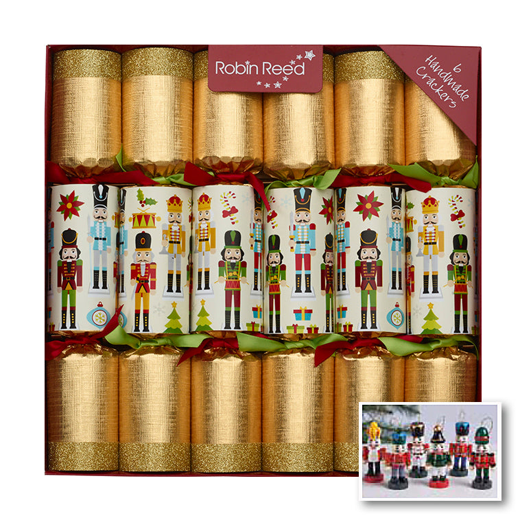 Traditional Nutcracker Christmas Crackers