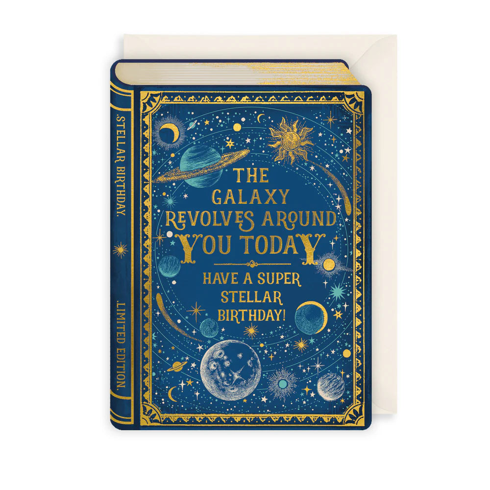 Stellar Storybook Birthday Card
