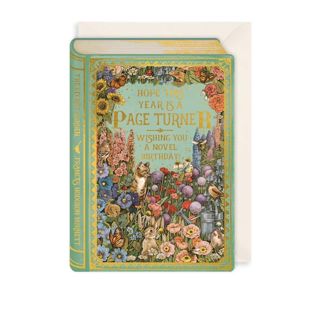 Page Turner Storybook Birthday Card