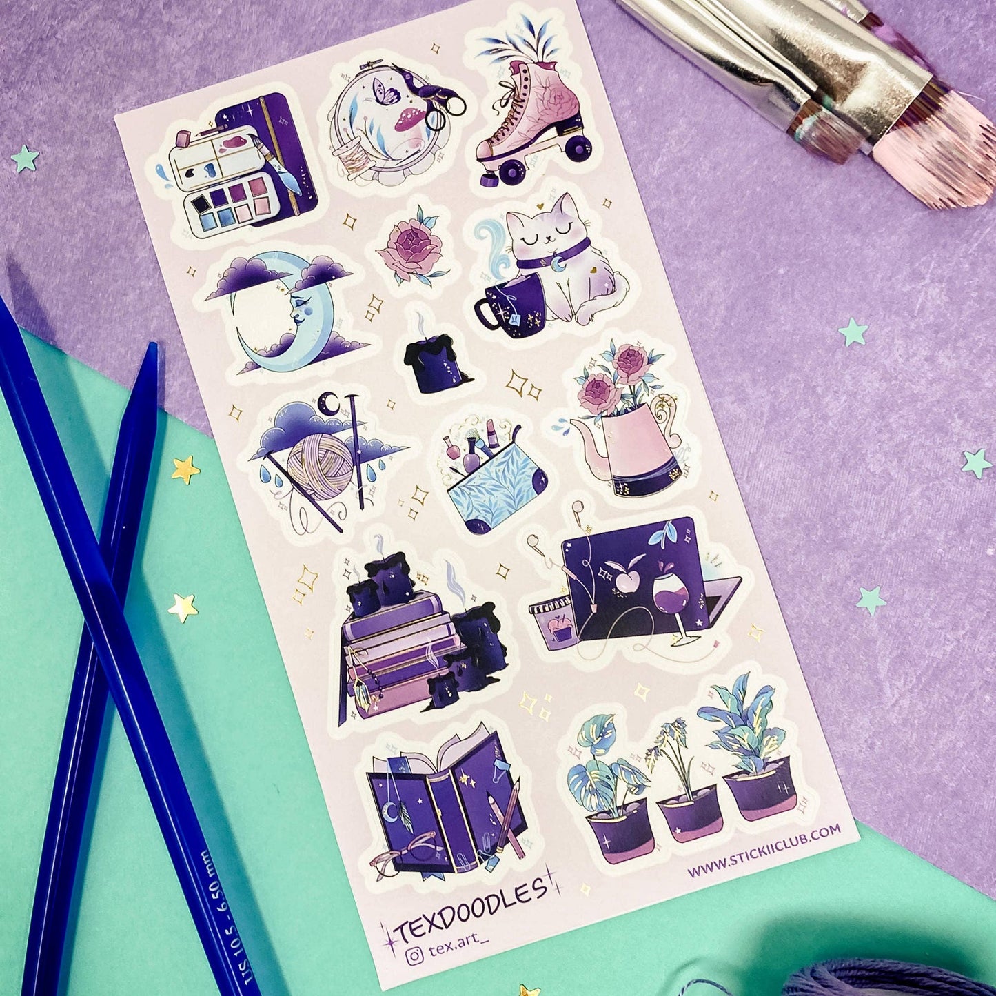 Magic of Self Care Sticker Sheet, 2 Packs