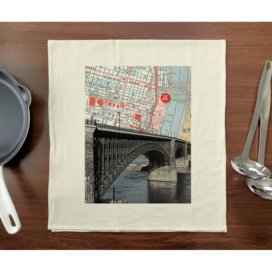 Eads Bridge Towel