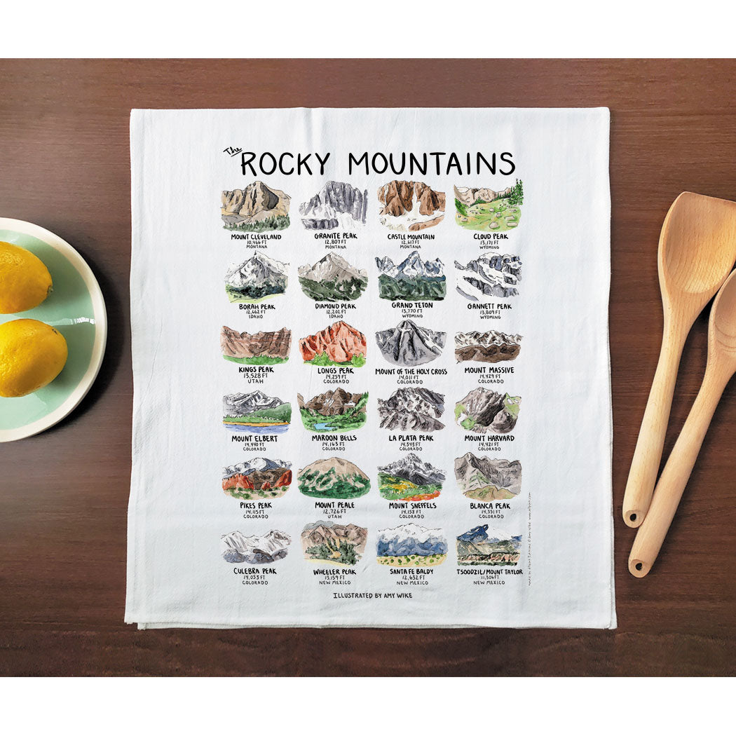 The Rocky Mountains Towel