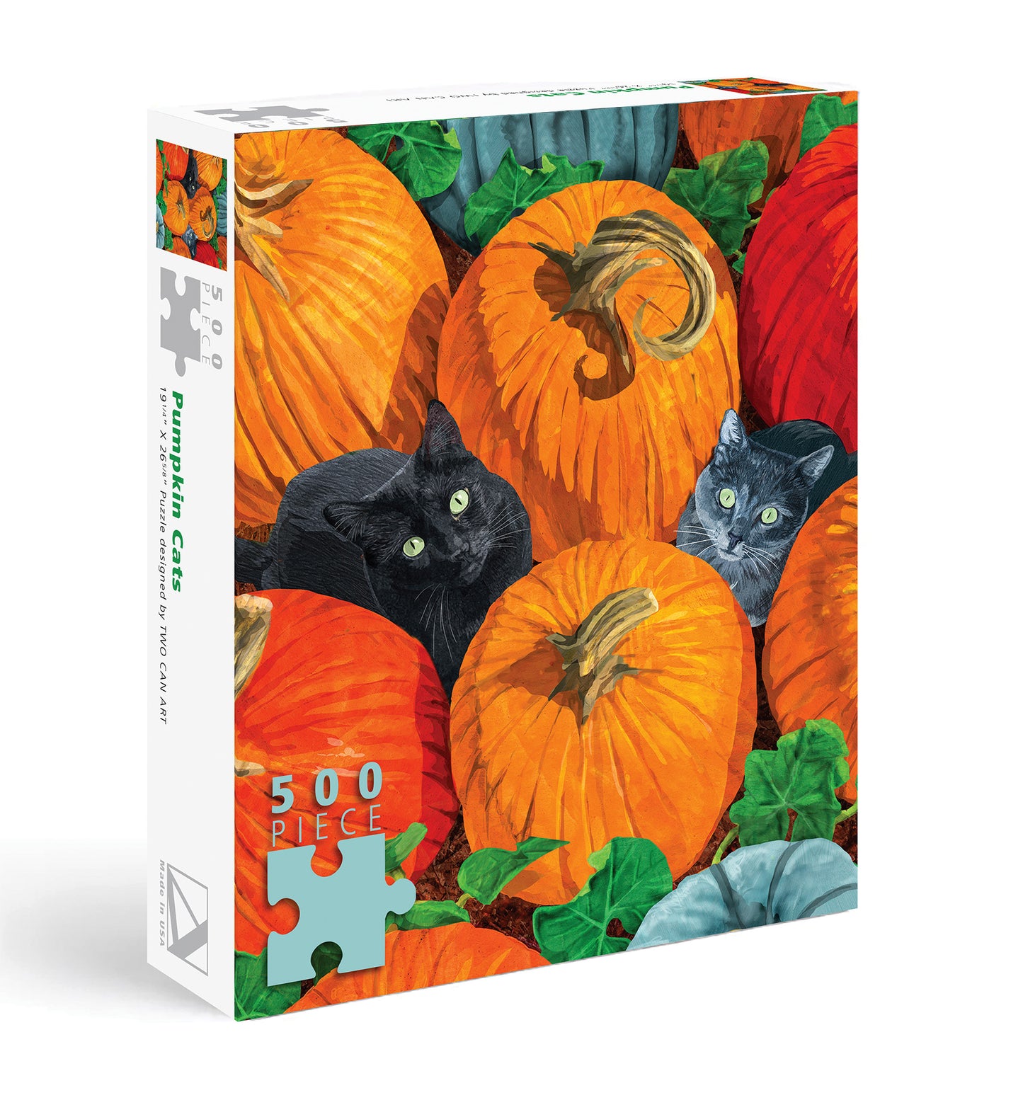 Pumpkin Cats Puzzle - 500pc