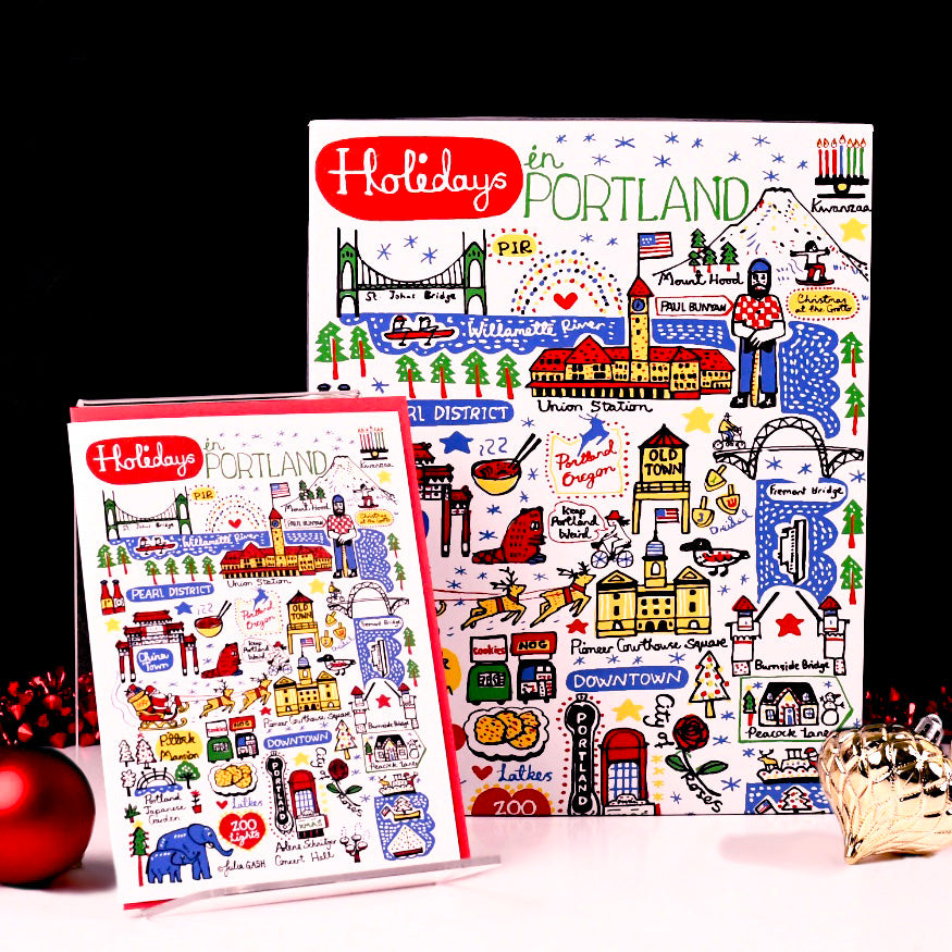 Holidays in PDX Puzzle - 500pc