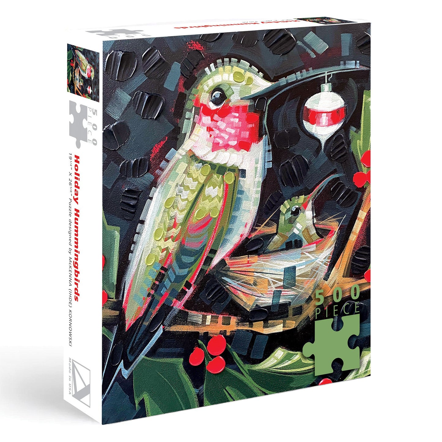 Hummingbird Nest Holiday Puzzle - 500pc