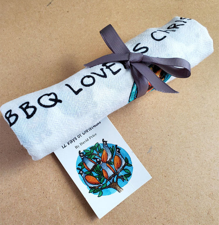 BBQ Lover's Christmas Towel