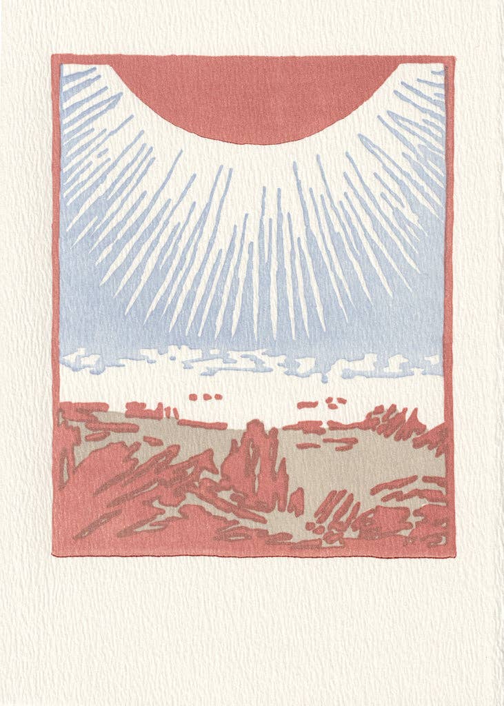 Sunbeams Blank Card