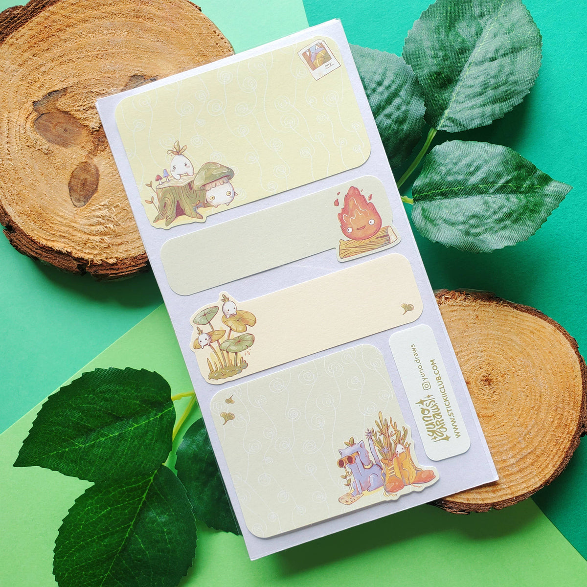 Friendly Forest Labels Sticker Sheet