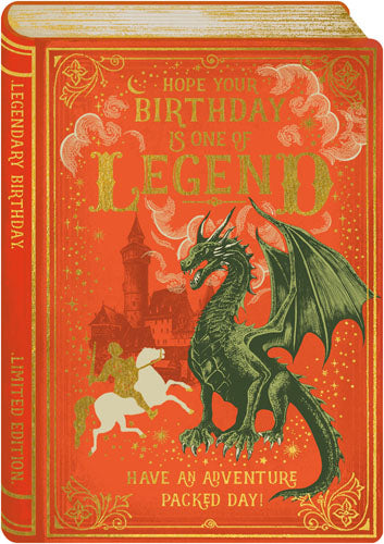 Legend Storybook Birthday Card
