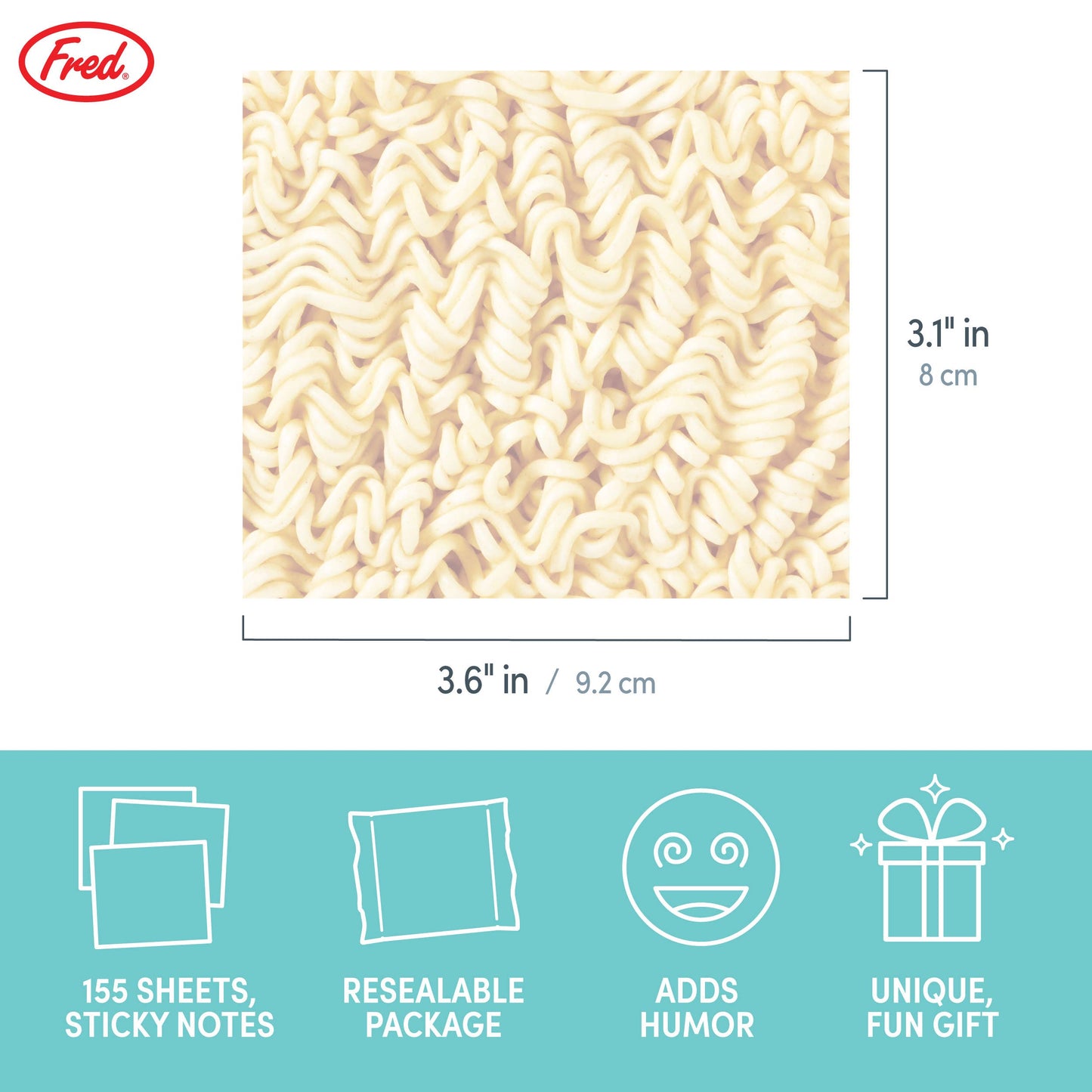 Ramen Noodle Sticky Notes