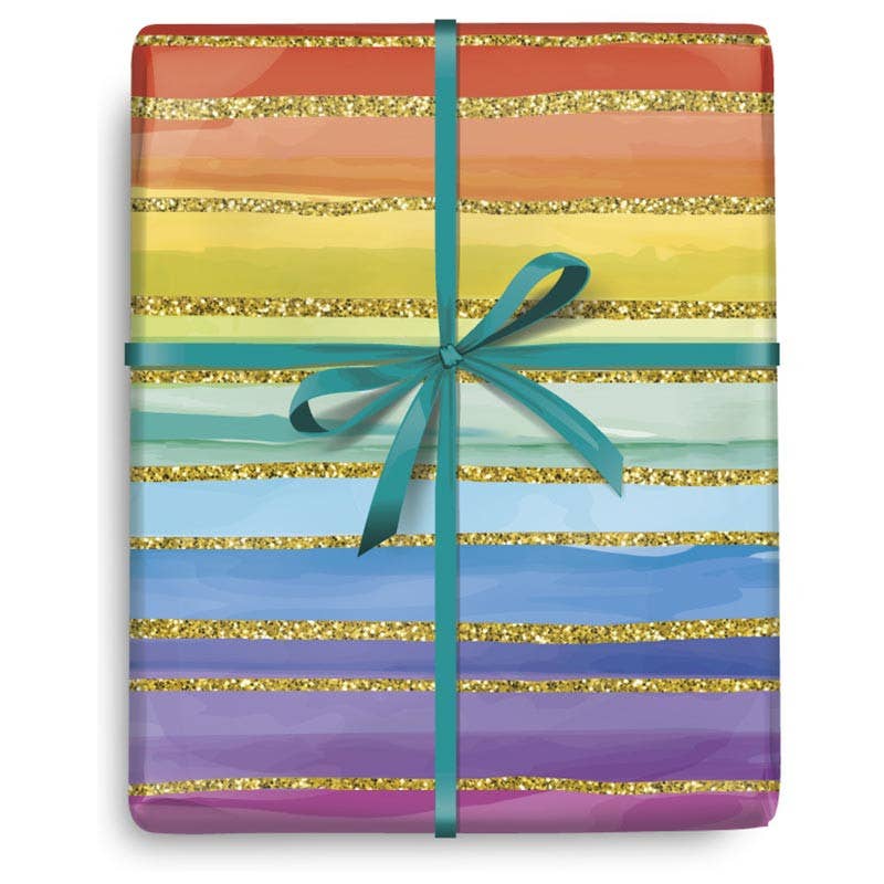 Lucky Rainbow Wrapping Paper, 2 Rolls