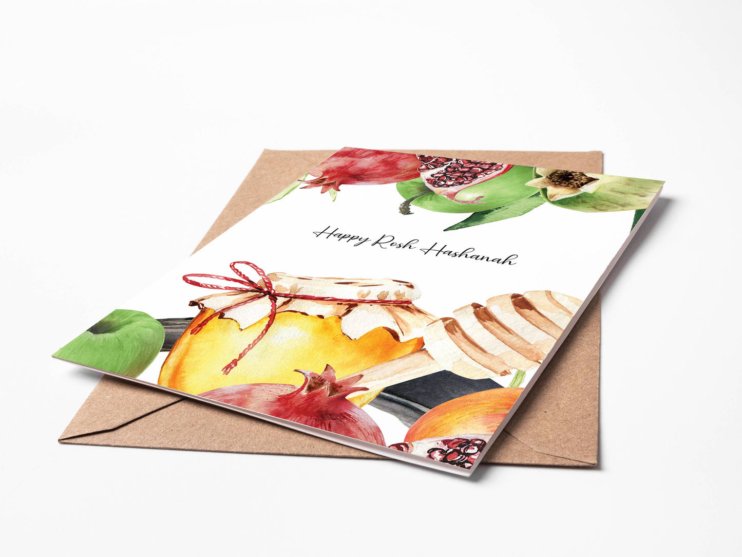 Honey Rosh Hashanah Card