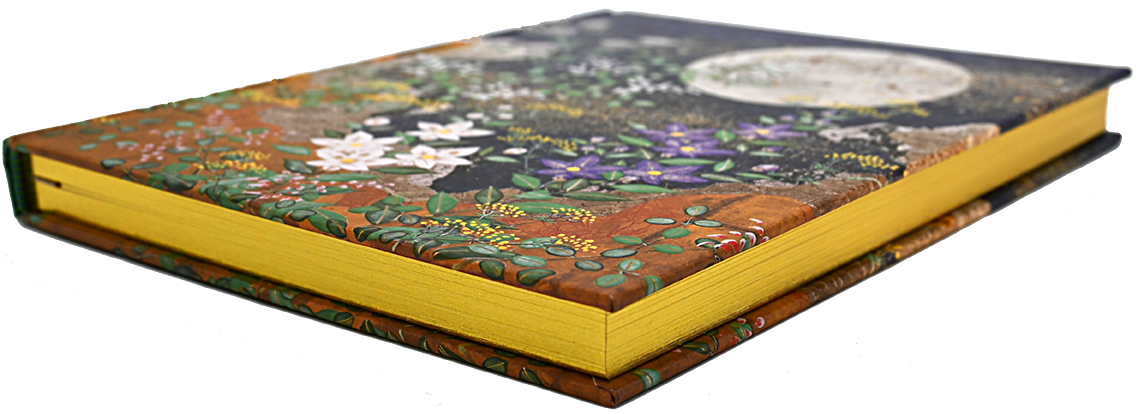 Autumn Moon Hardcover Journal