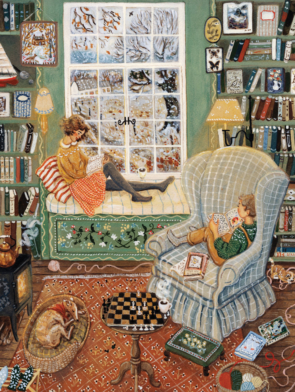 Book Club 750 Piece Puzzle