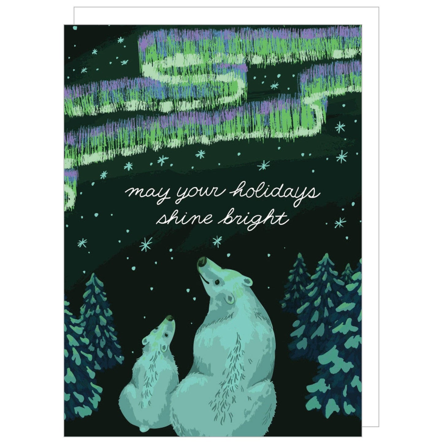 Aurora Borealis Boxed Holiday Cards