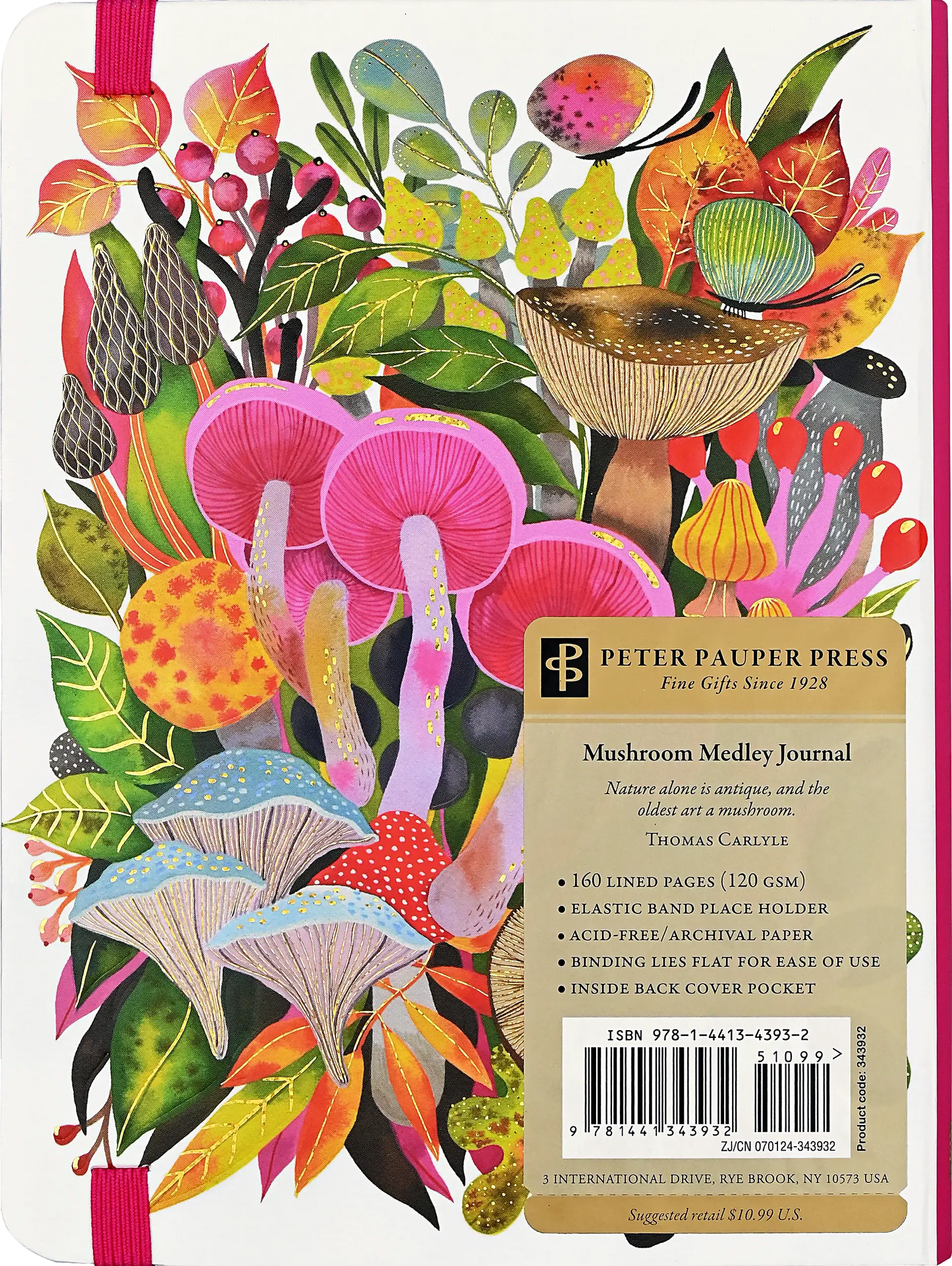 Mushroom Medley Hardcover Journal