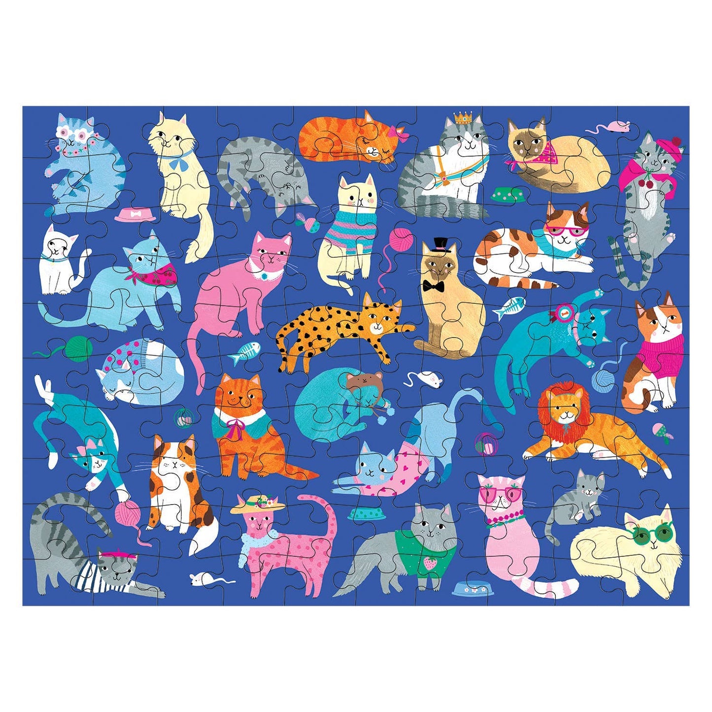 Cats & Dogs Double-Sided Puzzle - 100pc