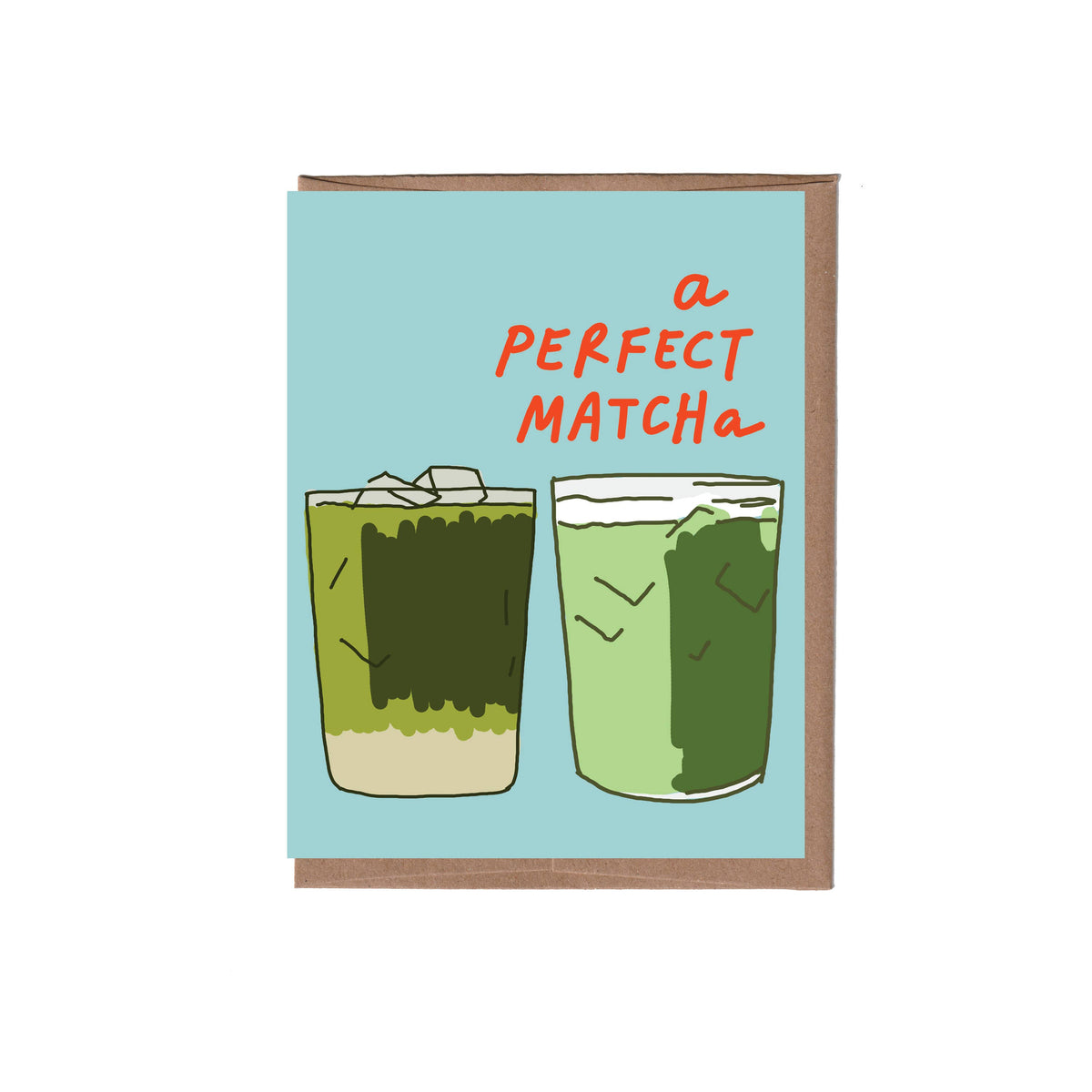 Scratch & Sniff Matcha Friendship Card