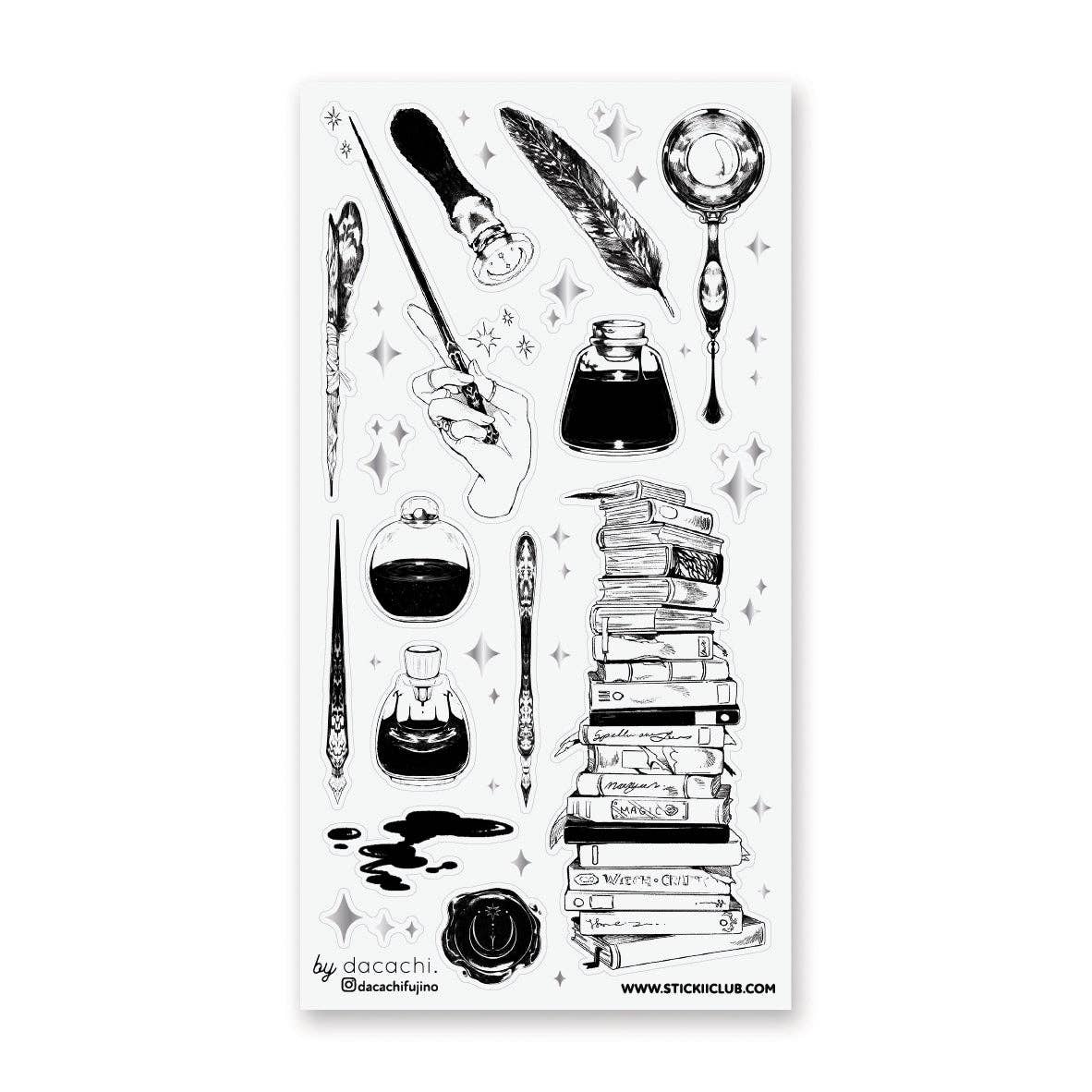 Ink & Incantations Sticker Sheet