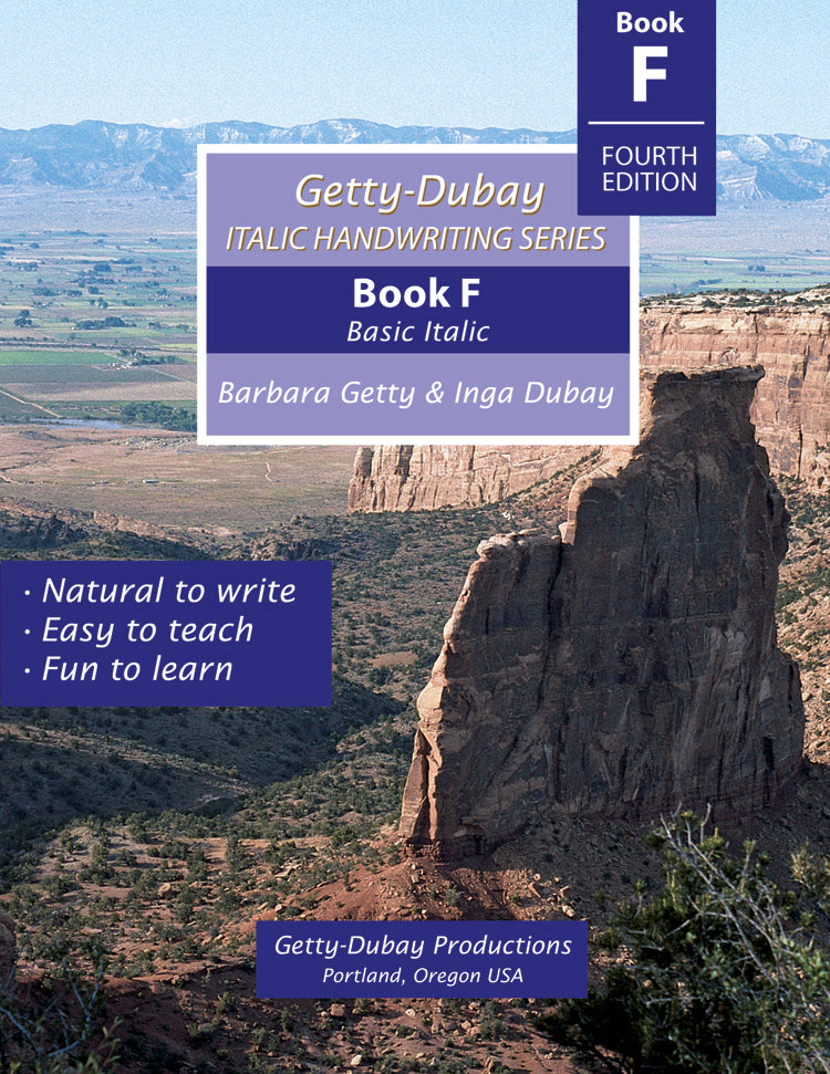 Italic Handwriting Series Book F: 5th Grade