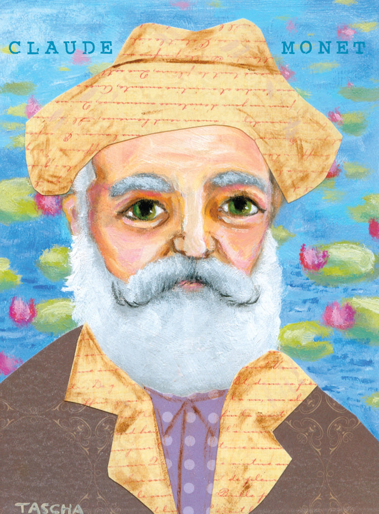 Claude Monet Mini Card