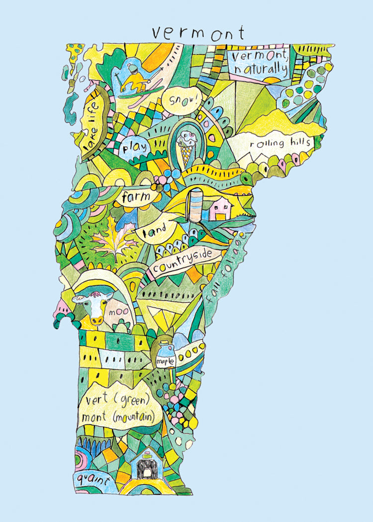 Doodle: Vermont Cards