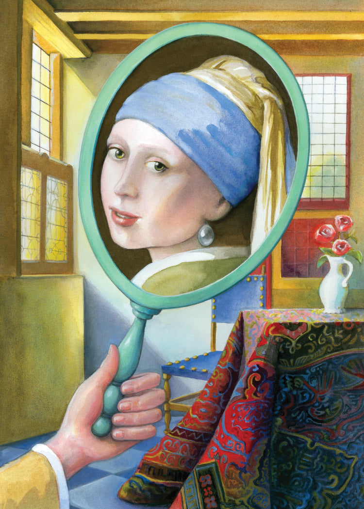 Girl with Pearl Earring Card