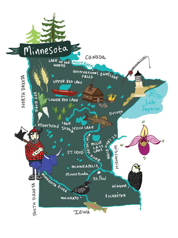 Hello: Minnesota Card