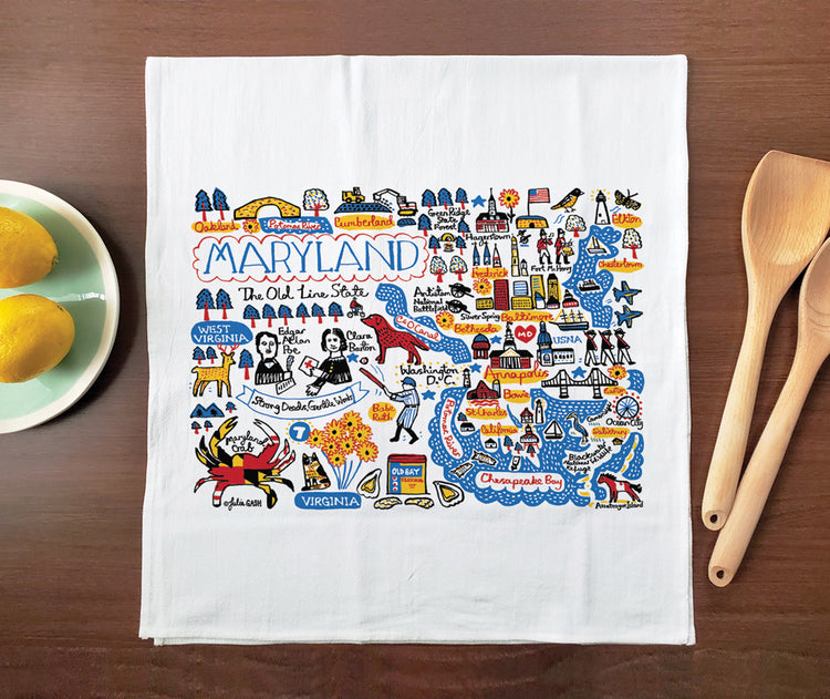 Statescapes: Maryland Towel
