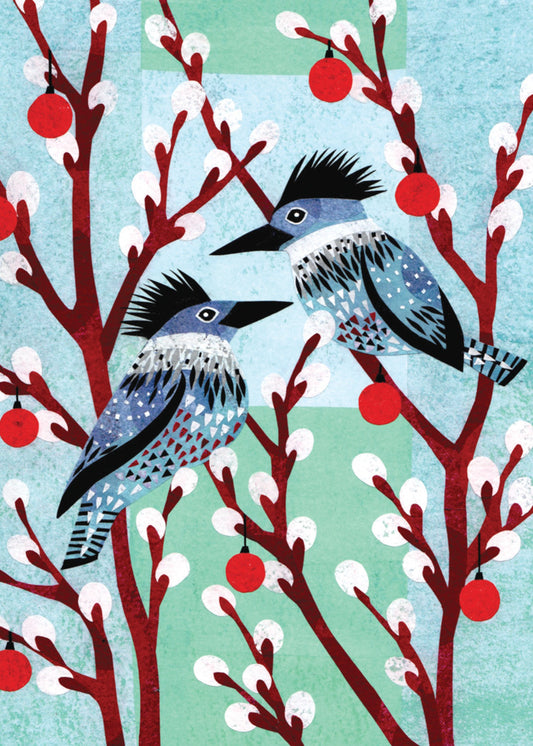 Kingfishers Holiday Card