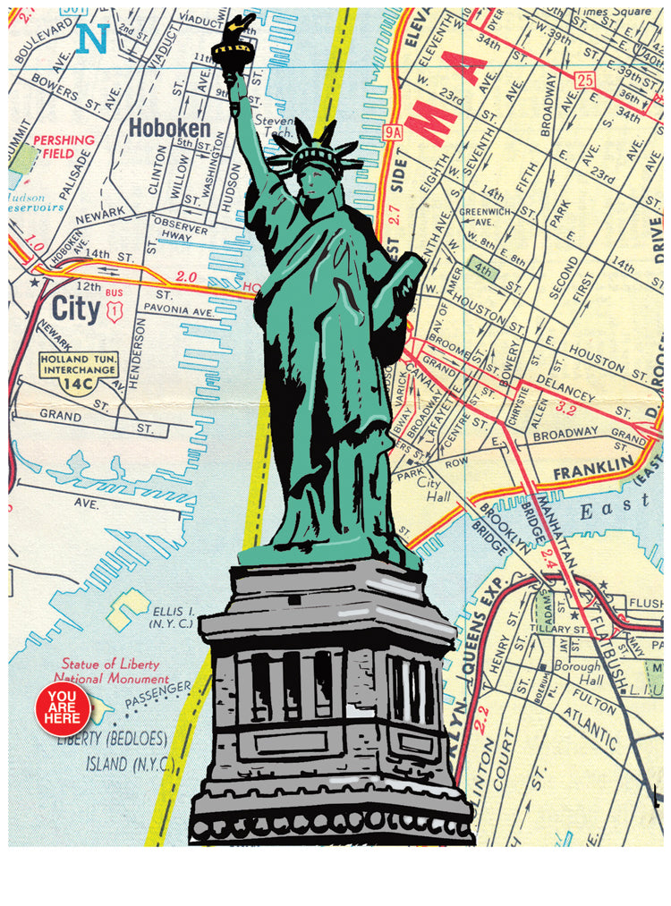 Statue of Liberty Card