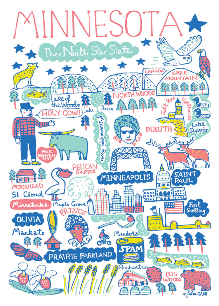 Statescapes: Minnesota Cards