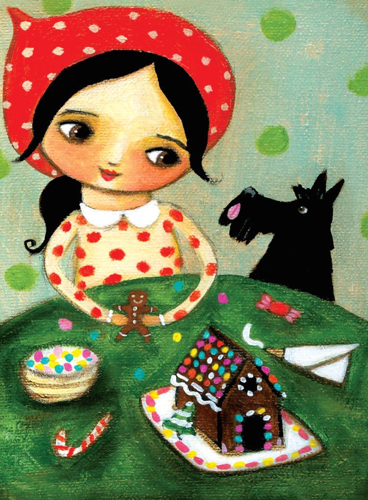 Gingerbread House Mini Card