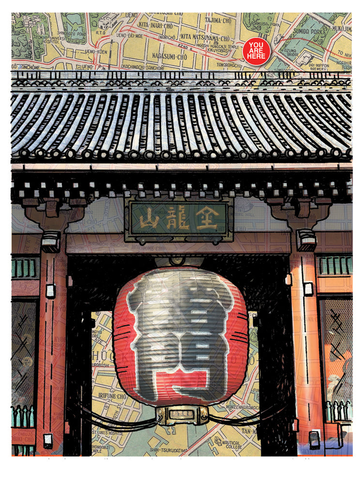 Kaminarimon Gate Card