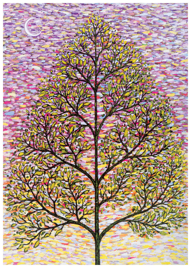 Tree at Dawn Card