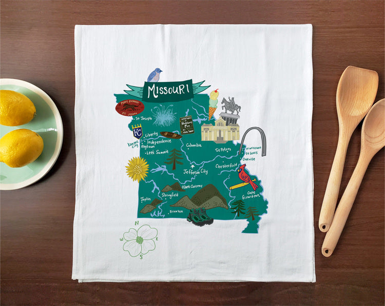 Hello: Missouri Towel