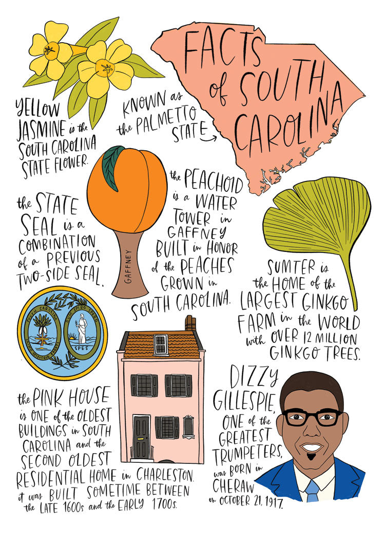 State Facts: South Carolina Card