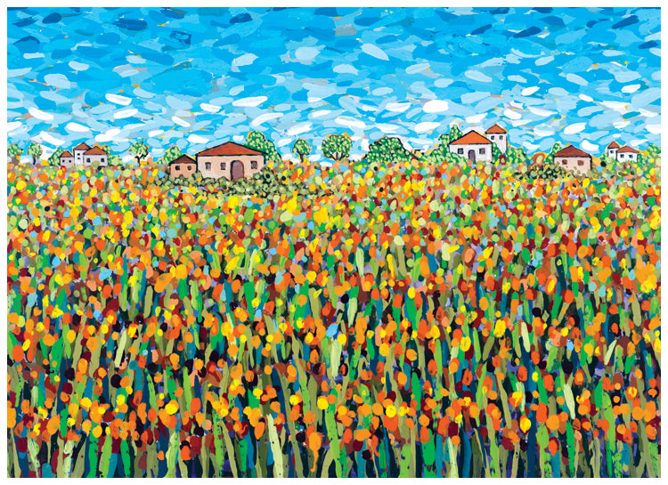 Field of Flowers Card