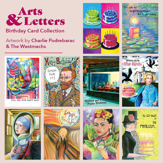 Arts & Letters Birthday Card Collection