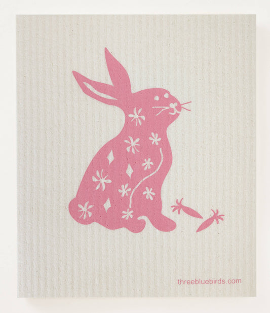 Swedish Dishcloth Happy Hare